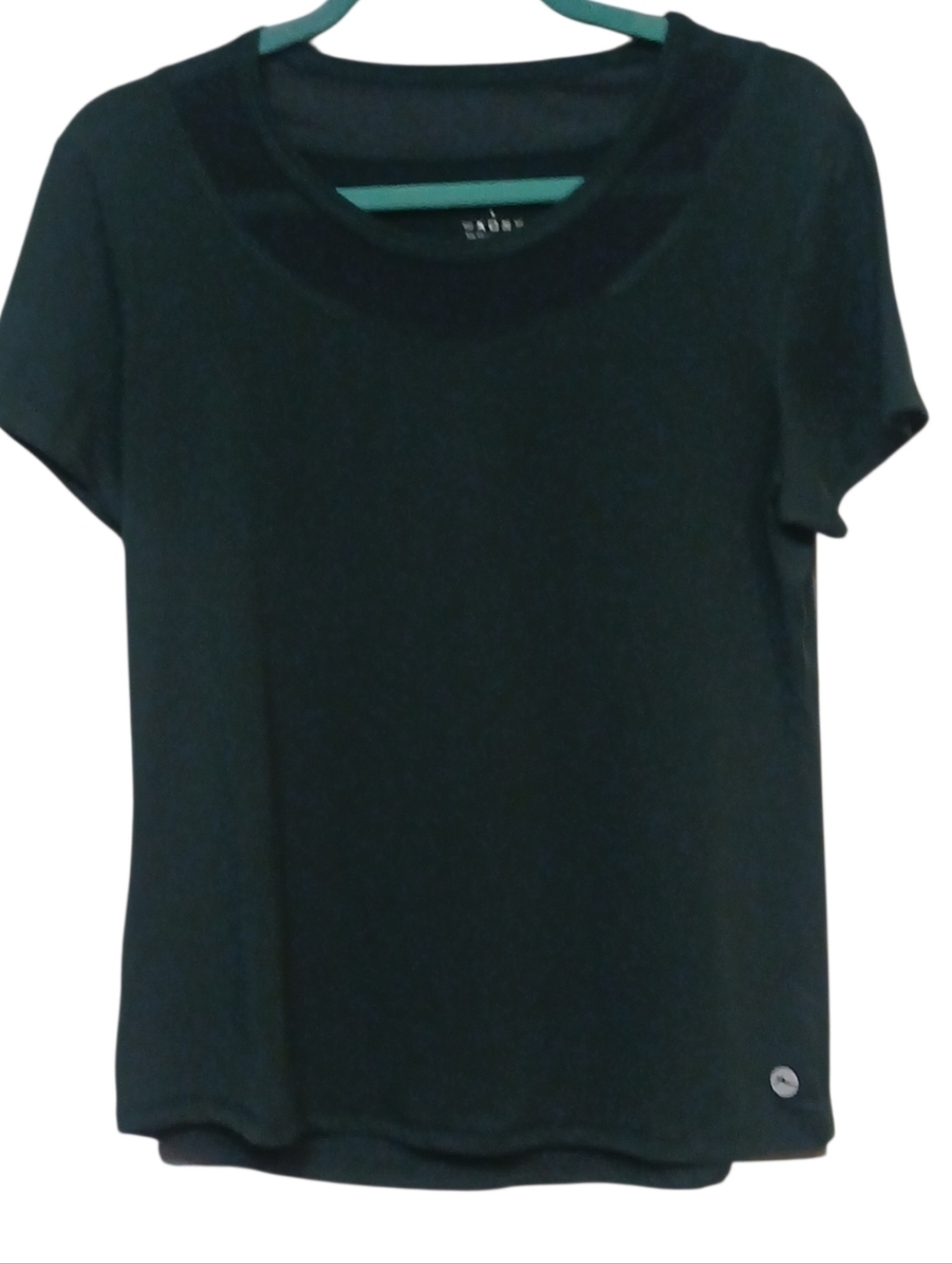 Gottex - NWOT, Ladies Green Shirt, Short Sleeve, Neck Vented Around, Stretch,... - Picture 4 of 12
